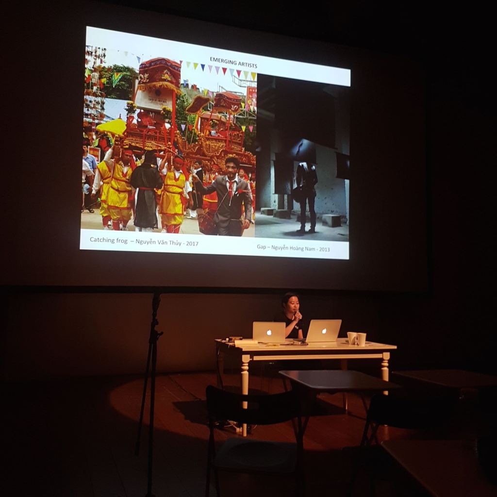 Truong Que Chi 's presentation at TheatreWorks Singapore